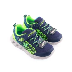 Menino|Criança*SKECHERS Sapatilha MAGNA-LIGHTS Az.Verde