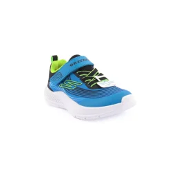 Menino|Criança*SKECHERS Sapatilha Microspec Advance Pr.Turquesa