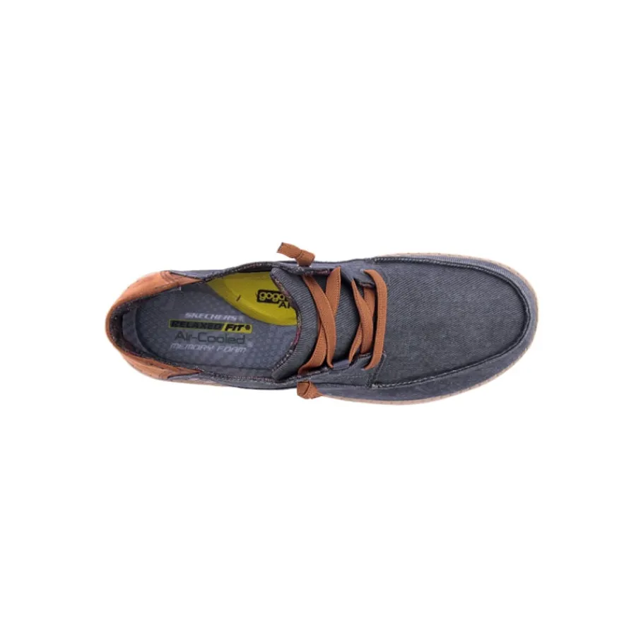 Mocassim / Velas|Ténis*SKECHERS Sapatilha Relaxed Fit Azul