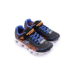 Menino|Criança*SKECHERS Sapatilha S Lights: Vortex 2.0 Pr.Laranja