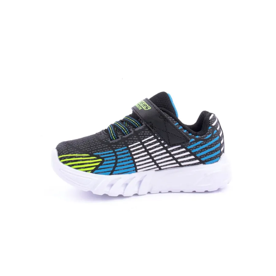 Menino|Criança*SKECHERS Sapatilha S Lights: Flex-Glow Elite Preto