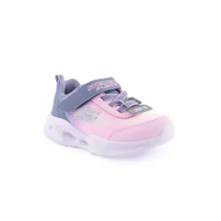 Menina*SKECHERS Sapatilha S-Lights: Sola Glow