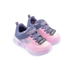 Menina*SKECHERS Sapatilha S-Lights: Sola Glow