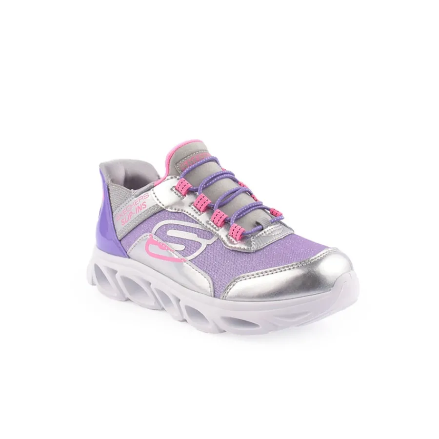 Menina|Criança*SKECHERS Sapatilha Slip-ins: Flex Glide Lilas