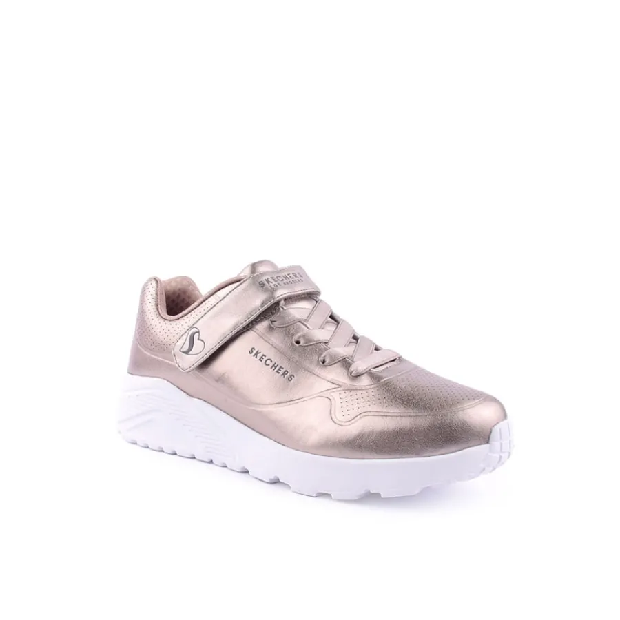 Menina|Criança*SKECHERS Sapatilha Uno Lite - Chrome Steps