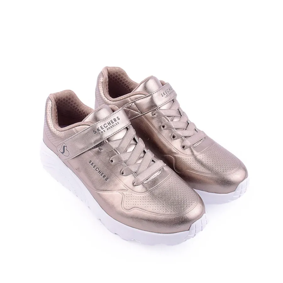 Menina|Criança*SKECHERS Sapatilha Uno Lite - Chrome Steps