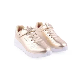 Menina|Criança*SKECHERS Sapatilha Uno Lite - Chrome Steps