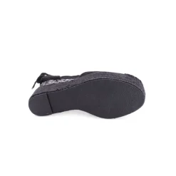 Sandalias Altas|Sapatos Altos*AZAREY Sapato Preto