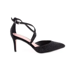Sandalias Altas|Sapatos Altos*AZAREY Sapato Preto