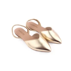 Sandalias Rasas|Sapatos Rasos*BEIRA RIO Sapato Ouro