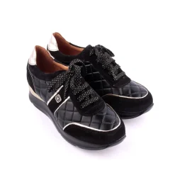 Sapatos Desportivos*PELUCI Sapato Desportivo Preto