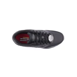 Homem*SKECHERS Sapato Work Relaxed Fit Preto